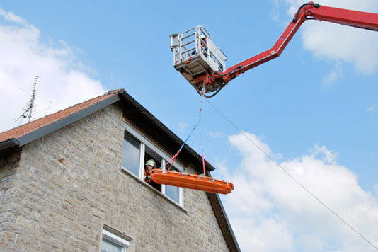 Shovel rescue stretcher