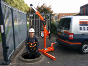 Valstopapparaat (SRL) met redfunctie - max. 15 m FAB15R reddingslier DAVID