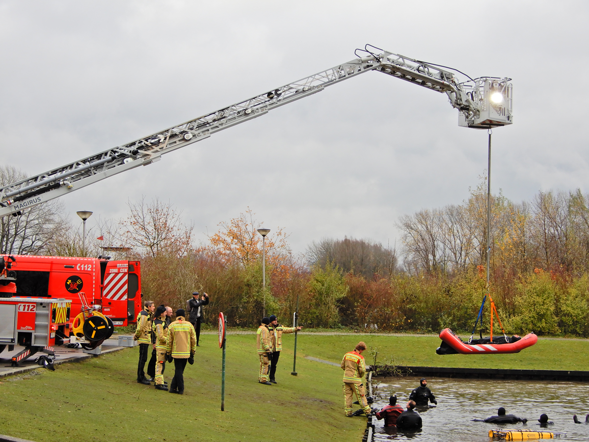 escue TIP-BOARD Brandweer Gent België