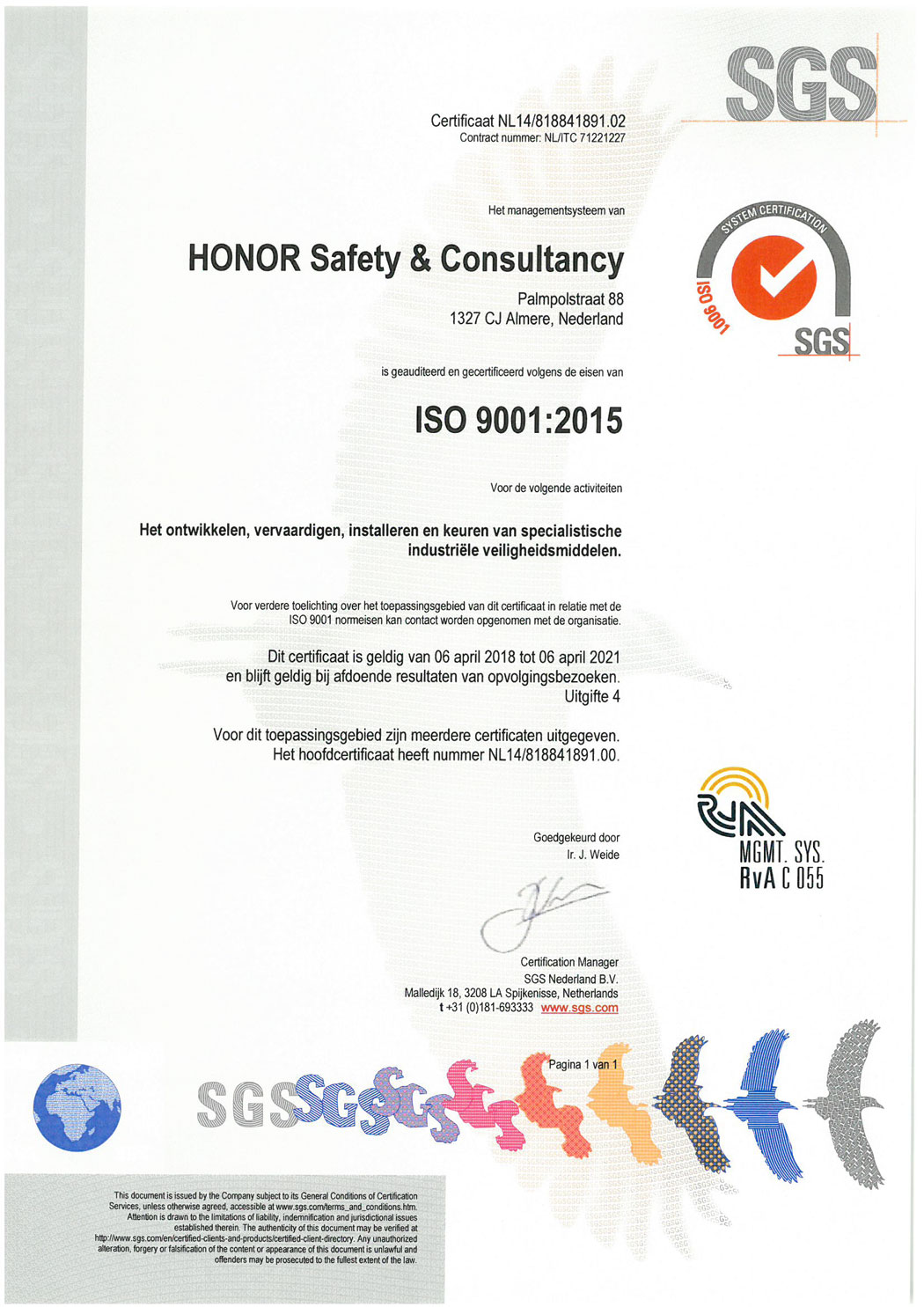 ISO-9001-2015-certificaat-HONOR-Safety-&-Consultancy ISO-9001-2015-certificaat-HONOR-Safety-&-Consultancy