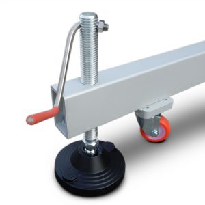 Levelling-Base,-swivelling-&-Swivel-castor-(no-brake)