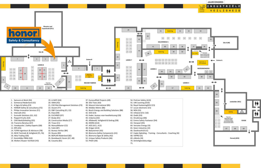 Plattegrond-Industriële-Veiligheid-2020-HONOR-Safety-&-Consultancy